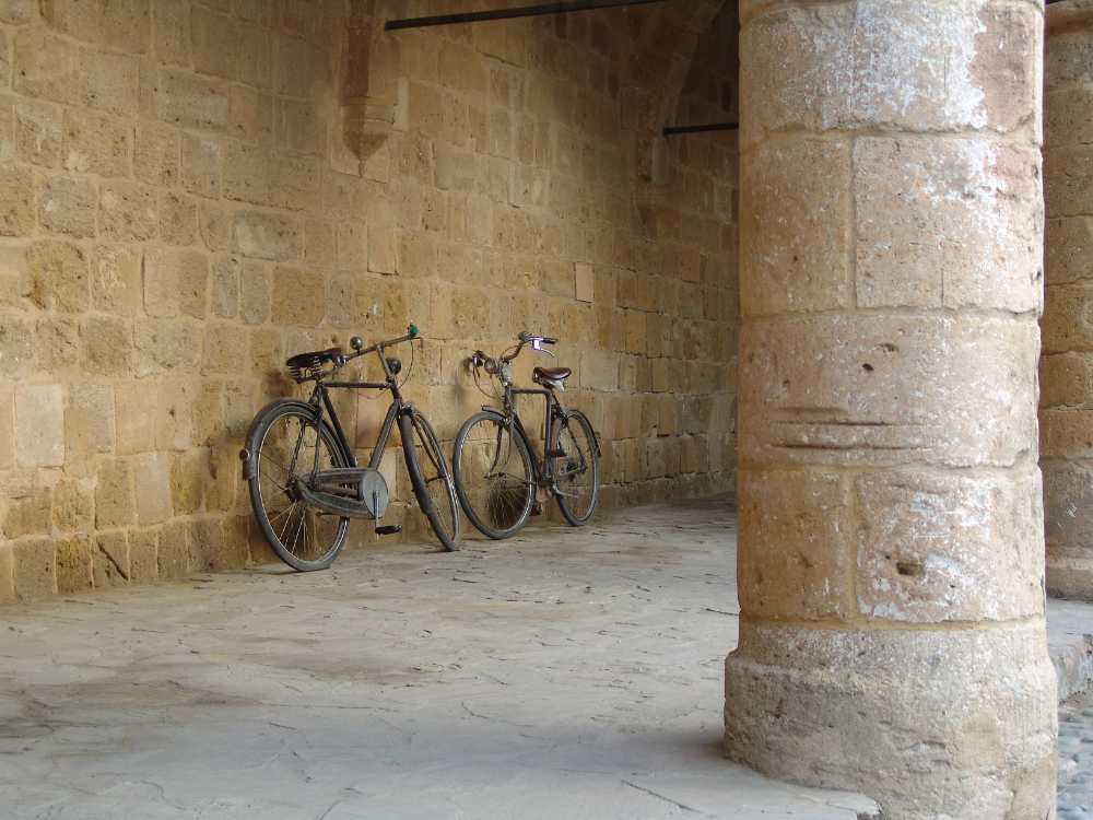 Fahräder in der Altstadt von Nikosia